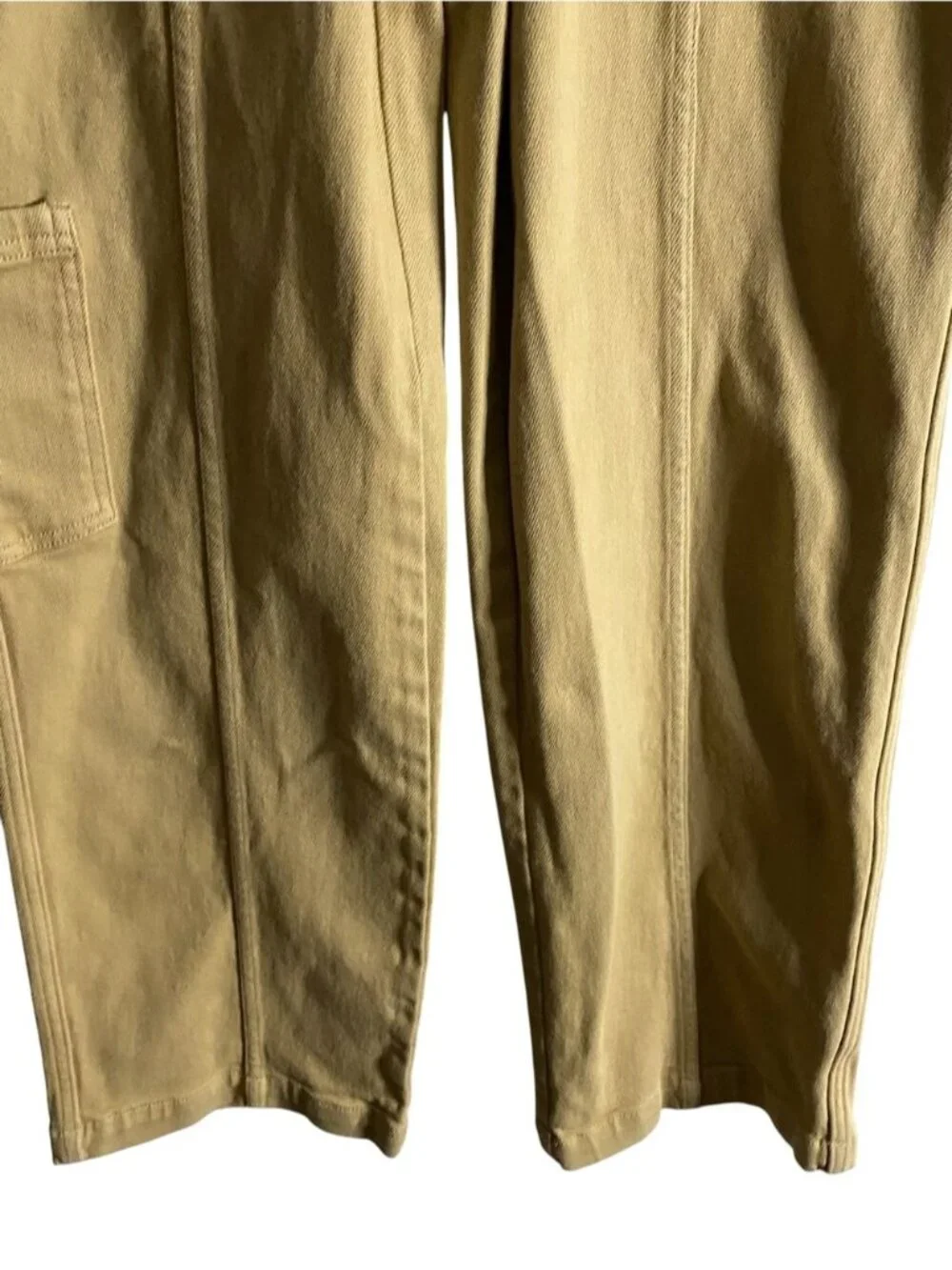 Aritzia x Sunday Best Women's Khaki/Tan Utility Straight Fit Cargo Pants